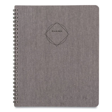 AT-A-GLANCE® Elevation Linen Weekly-monthly Planner, 8.75 X 7, Charcoal Cover, 12-month (jan To Dec): 2022 freeshipping - TVN Wholesale